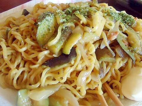 フライパンだけで簡単麺